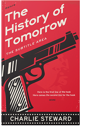 Pre Made Book Cover Thunder