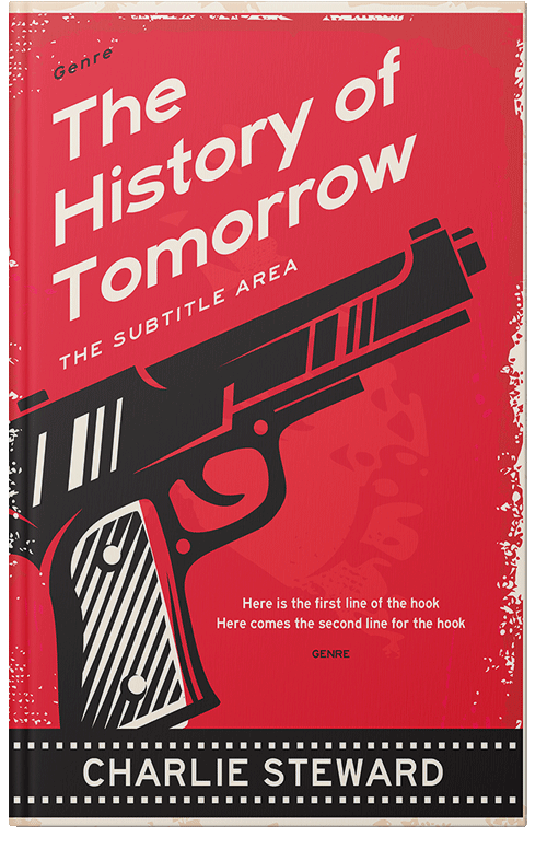 Front view of Premade Mystery & Thriller & Suspense Book Cover - Thunder