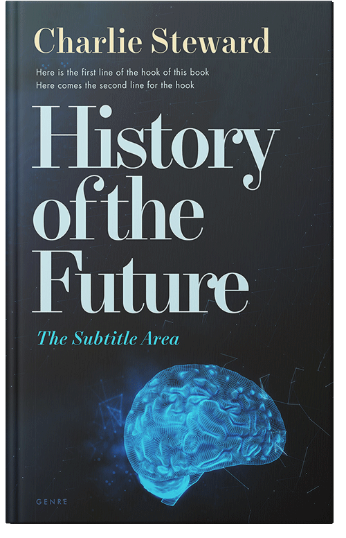 Front view of Premade Science & Nature Book Cover - Charade