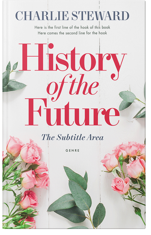 Front view of Premade Romance Book Cover - Pampas