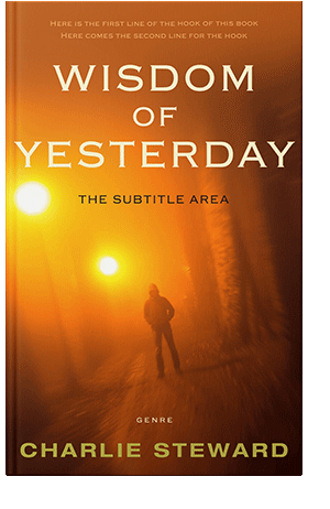 Pre Made Book Cover Red Stage