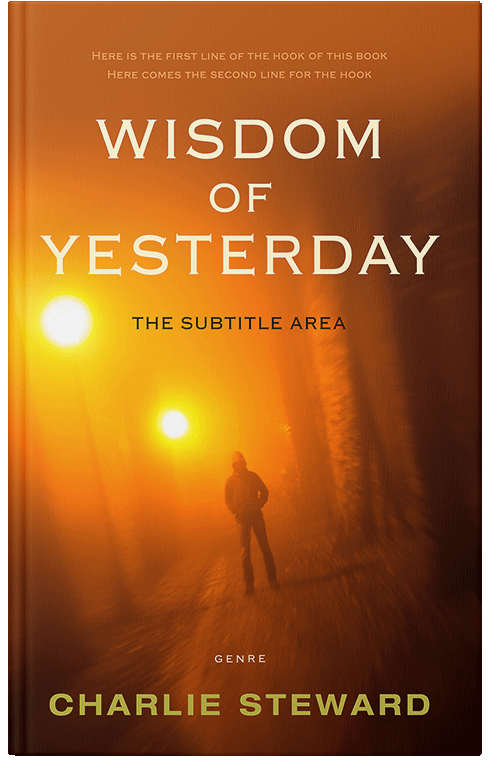 Front view of Premade Mystery & Thriller & Suspense Book Cover - Red Stage