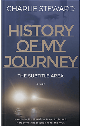 Pre Made Book Cover Gun Powder