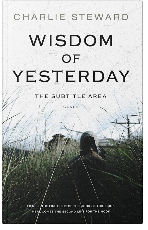 Front view of Premade Mystery & Thriller & Suspense Book Cover - Heavy Metal