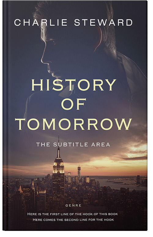 Front view of Premade Paranormal & Urban Book Cover - Blackcurrant