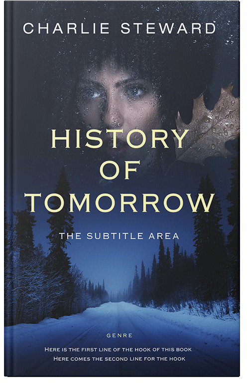 Front view of Premade Mystery & Thriller & Suspense Book Cover - Ebony Clay