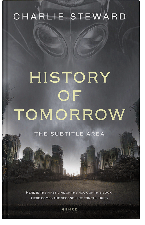 Front view of Premade Apocalyptica Book Cover - Tundora