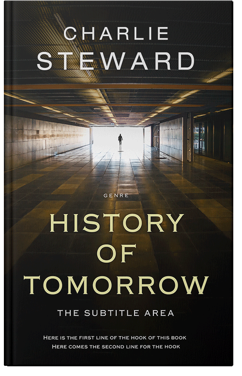 Front view of Premade Mystery & Thriller & Suspense Book Cover - Night Rider