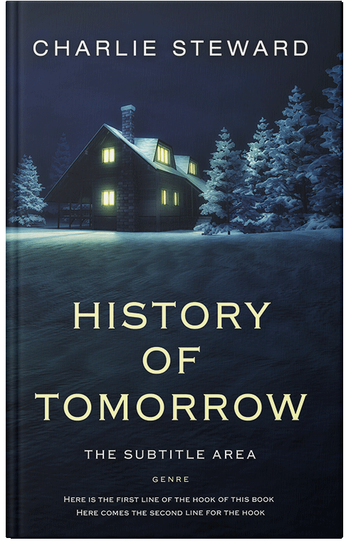 Front view of Premade Literary Fiction Book Cover - Big Stone