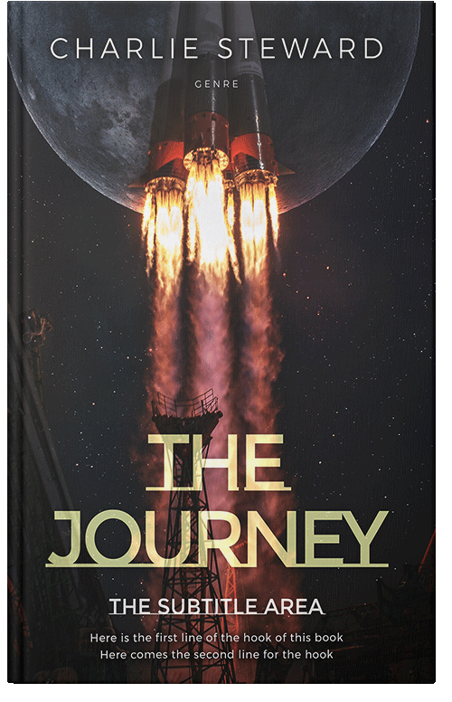 Front view of Premade Science Fiction Book Cover - Thunder