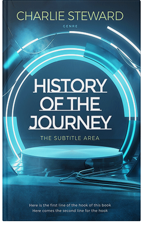 Premade Book Cover Chathams Blue