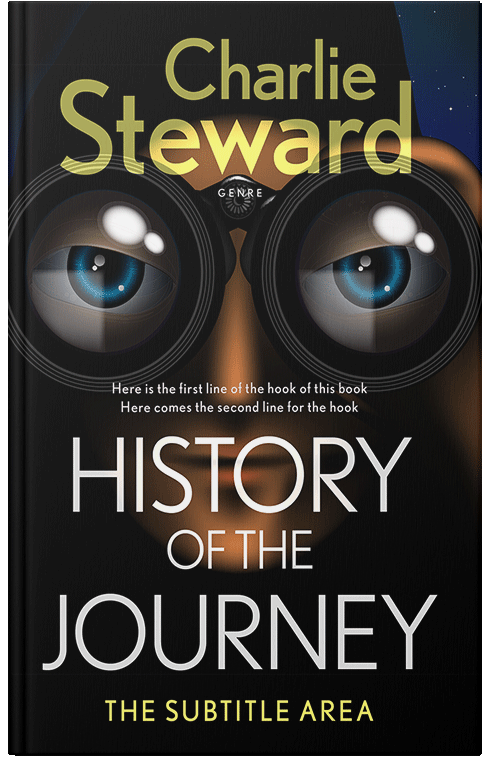 Front view of Premade Action & Adventure Book Cover - Sorrell Brown