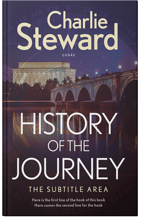 Front view of Premade Mystery & Thriller & Suspense Book Cover - Thunder