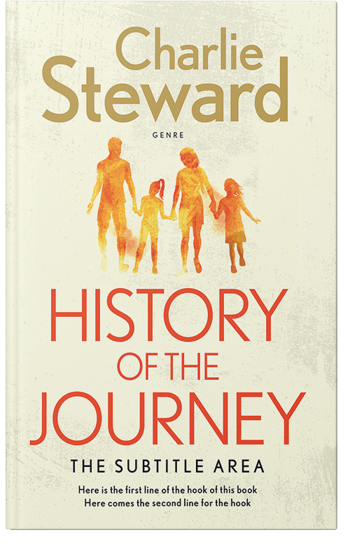 Front view of Premade Family & Parenting Book Cover - Rum Swizzle