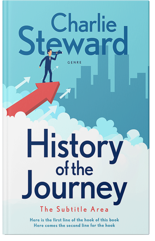 Front view of Premade Business Book Cover - Viking