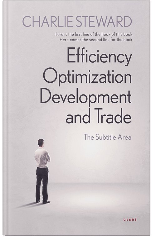 Front view of Premade Self-Improvement & Self-Help Book Cover - Bon Jour