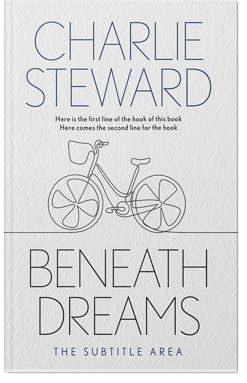 Front view of Premade Literary Fiction Book Cover - Gallery