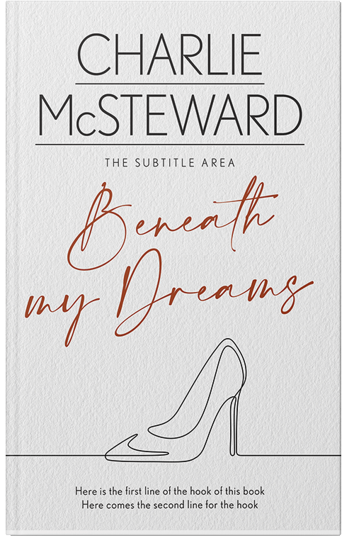 Front view of Premade Chick Lit Book Cover - Gallery