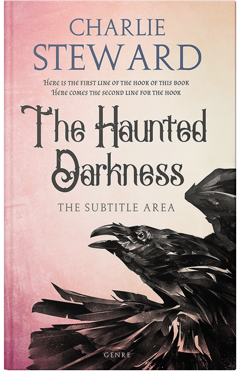 Front view of Premade Fantasy Book Cover - Albescent White