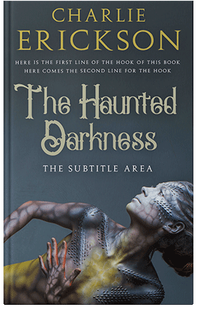 Pre Made Book Cover Outer Space