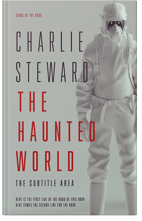 Front view of Premade Science Fiction Book Cover - Green Spring