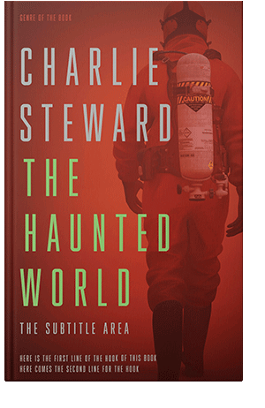 Pre Made Book Cover Old Brick