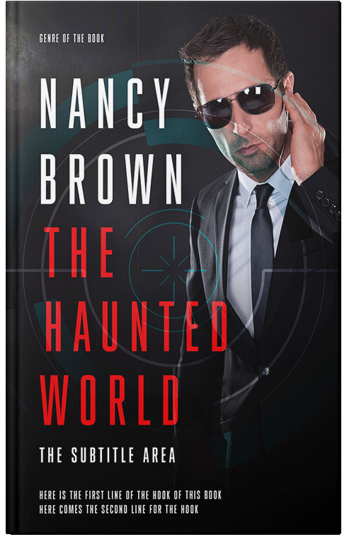 Front view of Premade Mystery & Thriller & Suspense Book Cover - Contessa