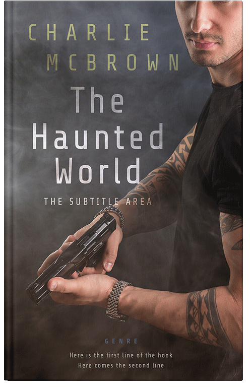 Front view of Premade Mystery & Thriller & Suspense Book Cover - Masala