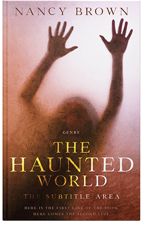 Pre Made Book Cover Cavern Pink