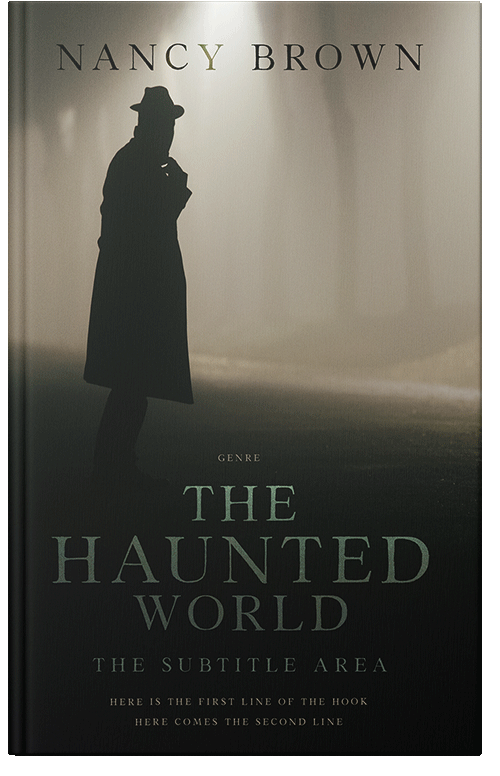 Front view of Premade Mystery & Thriller & Suspense Book Cover - Heavy Metal