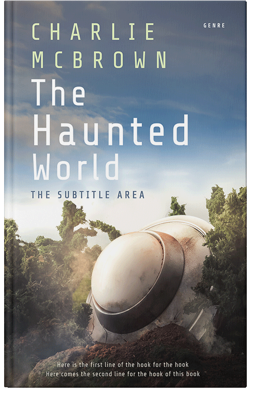 Front view of Premade Science Fiction Book Cover - Nevada