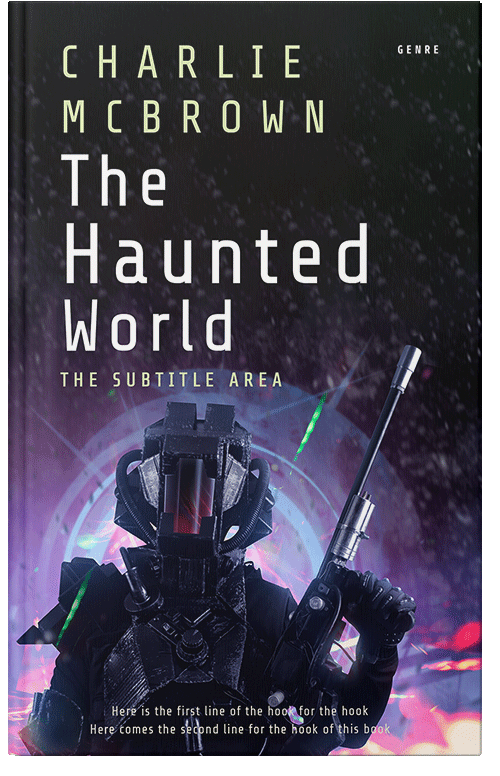 Front view of Premade Science Fiction Book Cover - Vulcan