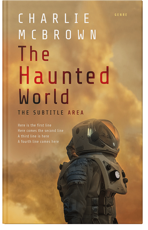 Front view of Premade Science Fiction Book Cover - Twine