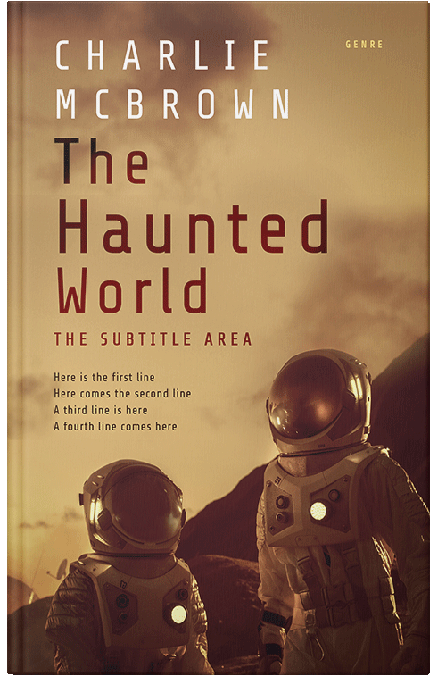 Front view of Premade Science Fiction Book Cover - Twine