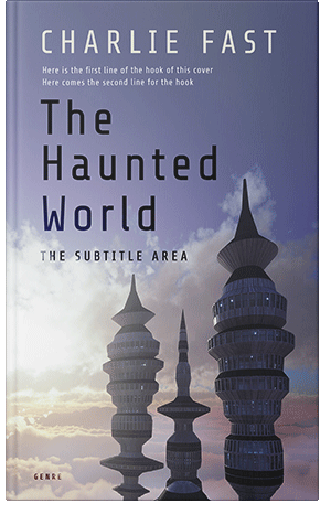 Premade Book Cover Storm Gray