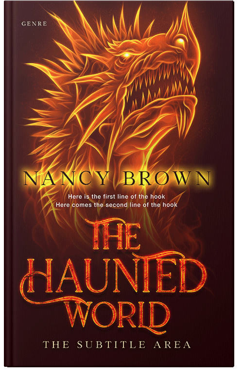 Front view of Premade Fantasy Book Cover - Bulgarian Rose