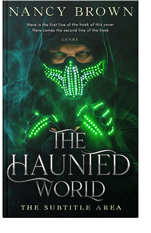 Pre Made Book Cover Bottle Green