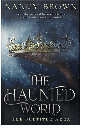 Pre Made Book Cover Ebony Clay