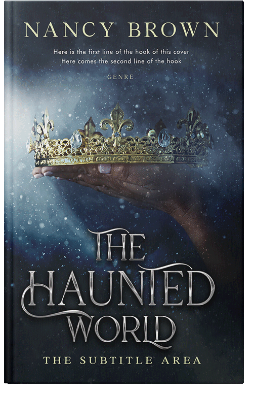 Front view of Premade Fantasy Book Cover - Ebony Clay