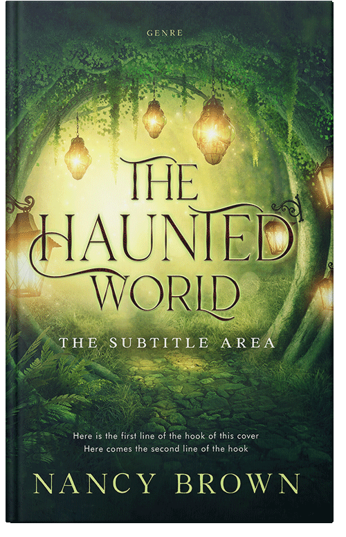 Front view of Premade Mystery & Thriller & Suspense Book Cover - Zombie