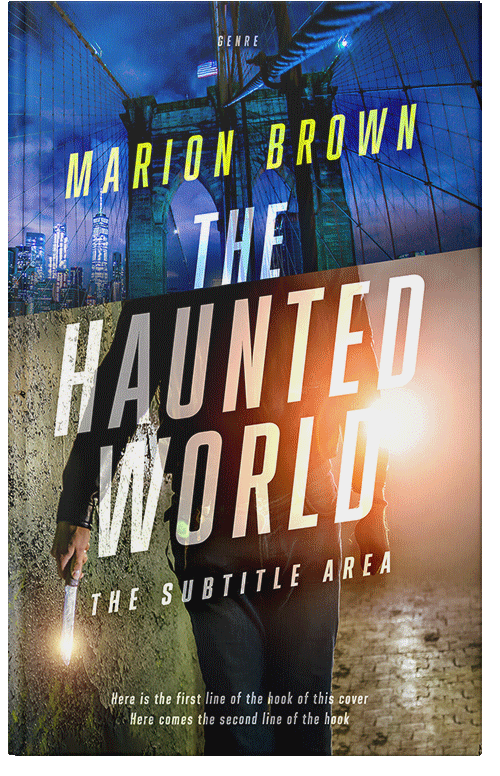 Front view of Premade Mystery & Thriller & Suspense Book Cover - Cameo