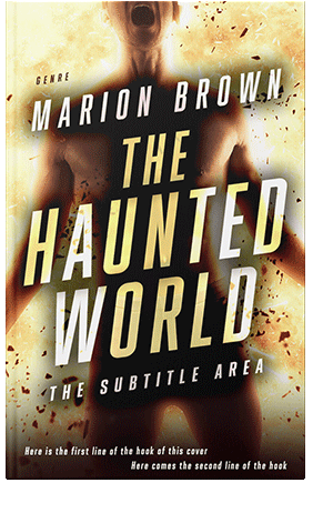 Pre Made Book Cover Asphalt