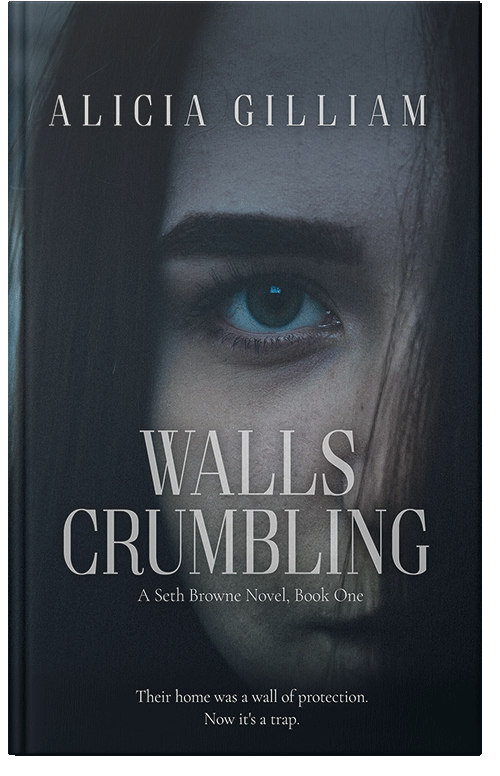 Front view of Premade Mystery & Thriller & Suspense Book Cover - Ebony Clay