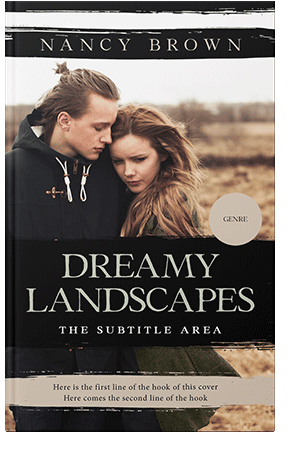 Pre Made Book Cover Cod Gray