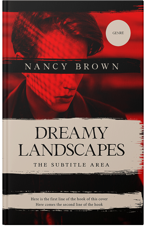 Front view of Premade Mystery & Thriller & Suspense Book Cover - Wood Bark