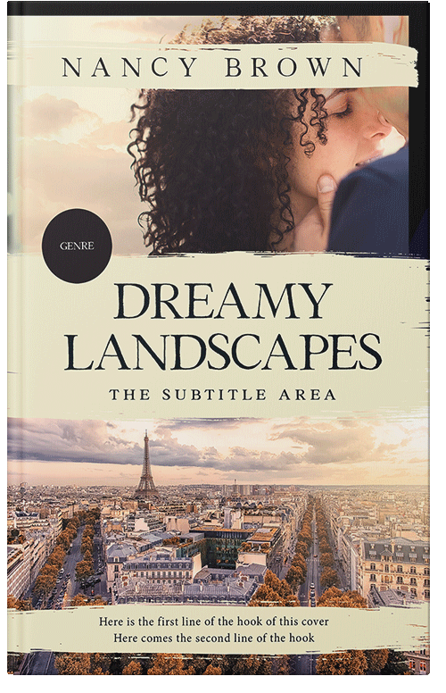 Front view of Premade Romance Book Cover - Thunder