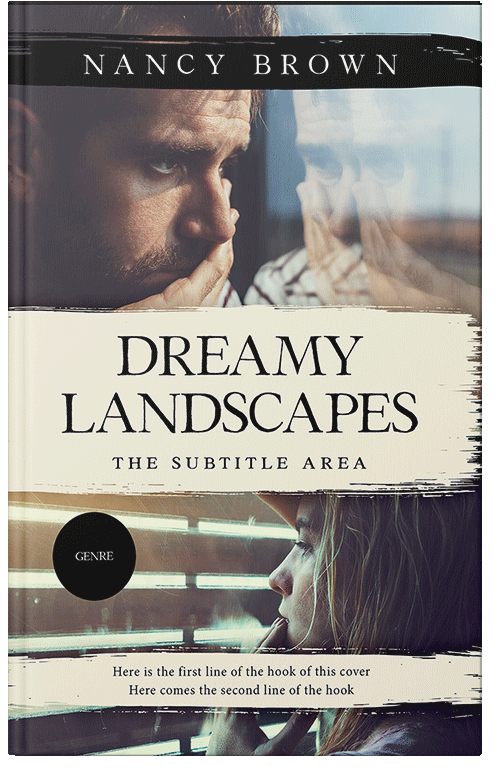 Front view of Premade Romance Book Cover - Baltic Sea