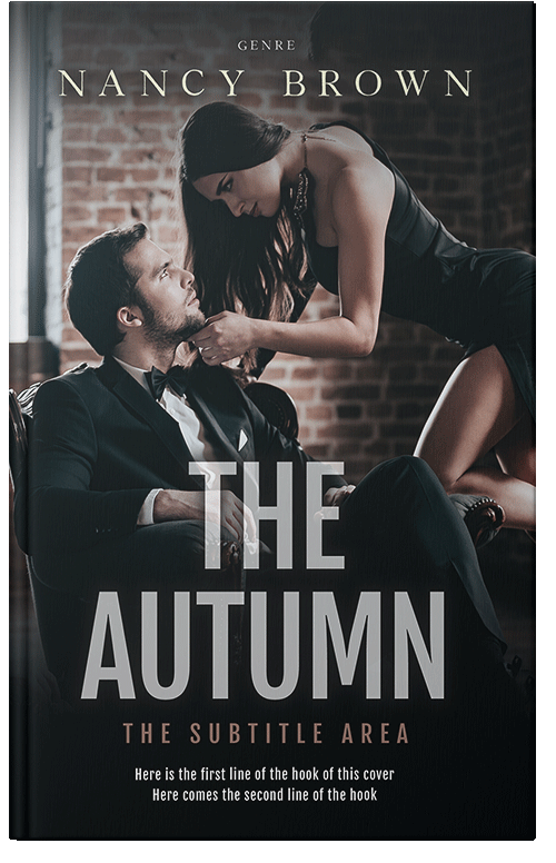 Front view of Premade Erotica Book Cover - Cloudy