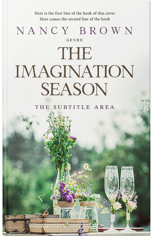 Front view of Premade Romance Book Cover - Axolotl