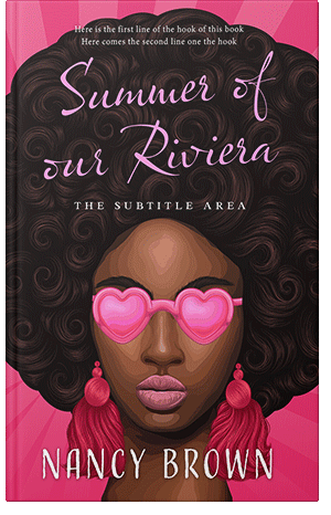 Premade Book Cover Cranberry